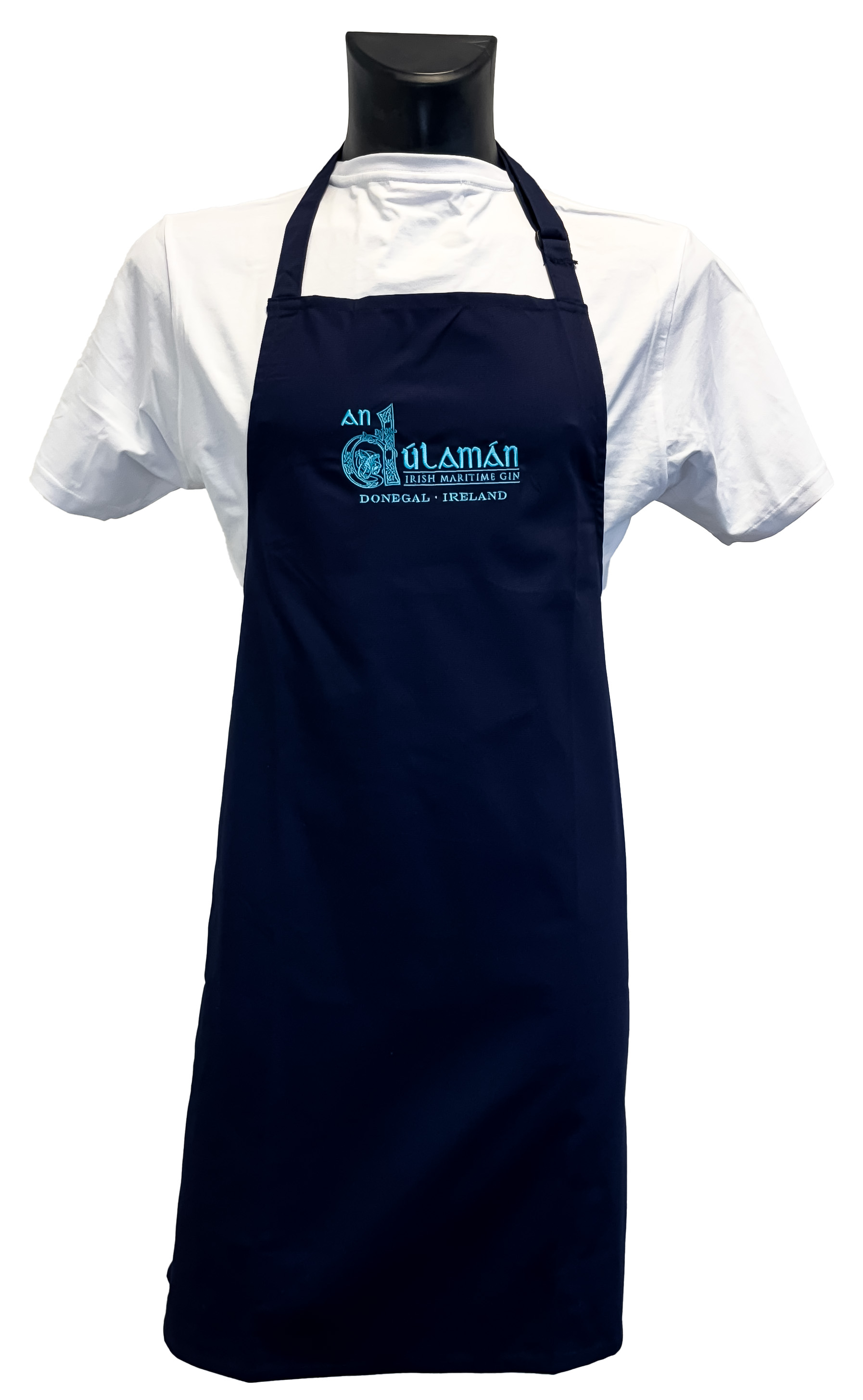 An Dulaman Schürze blau
