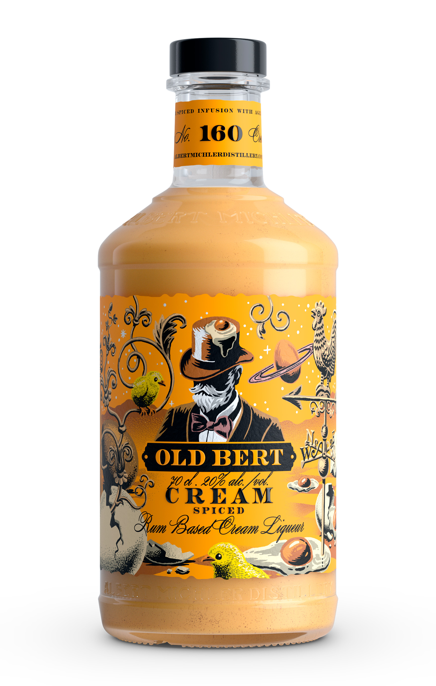 Michlers Old Bert Cream Spiced Liqueur 0,7L -GB-
