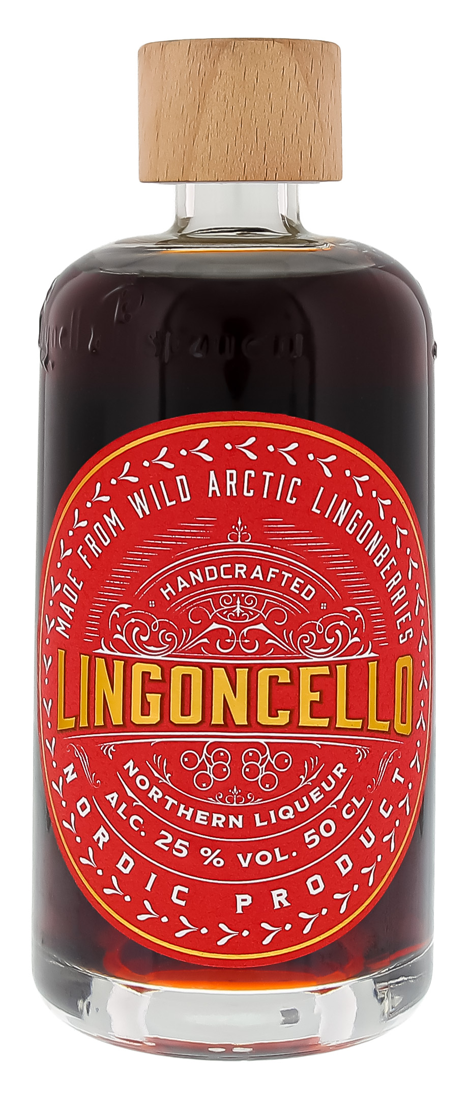 Lingoncello Wild Lingonberries Liqueur 0,5L