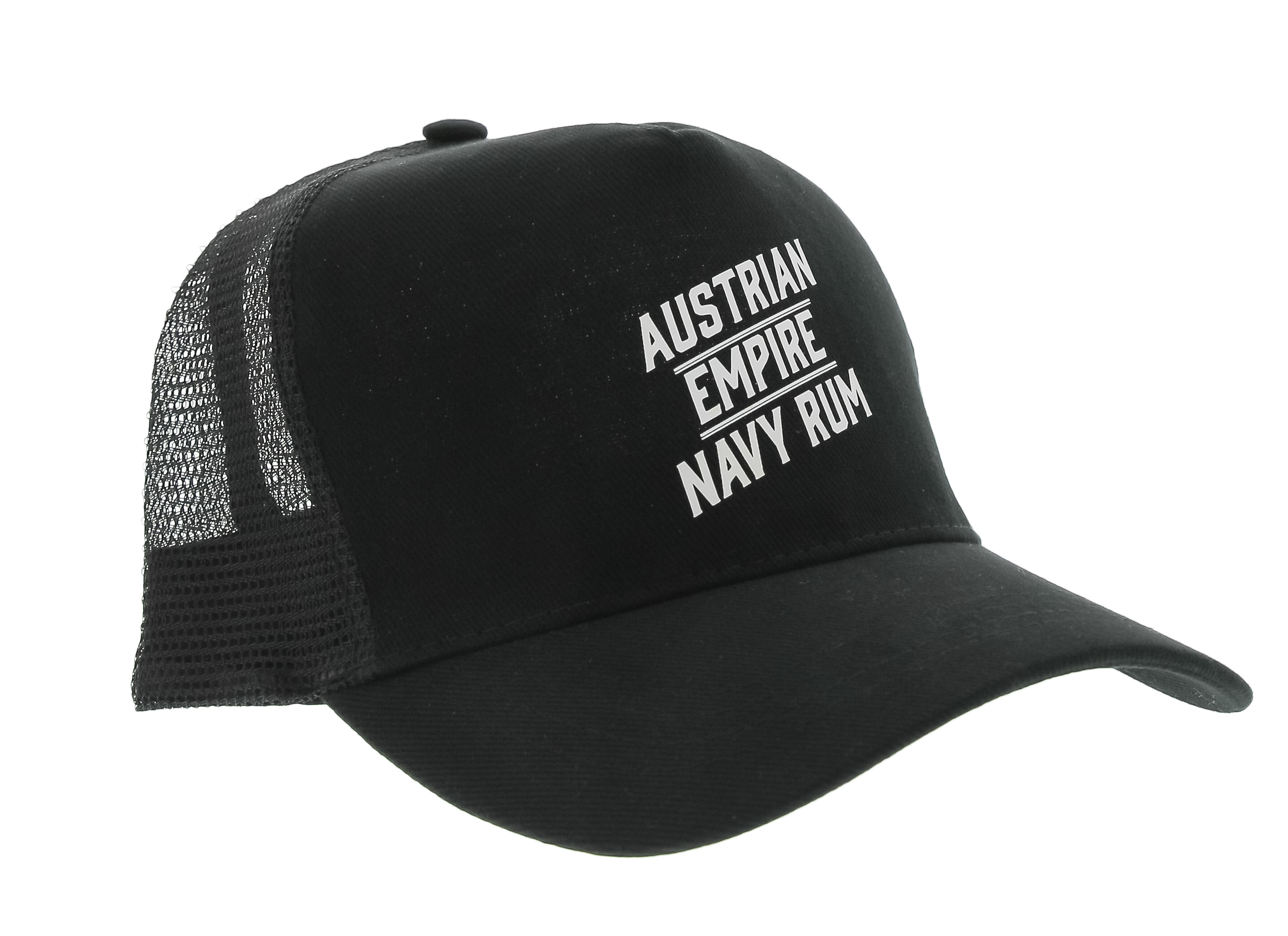 Austrian Empire Trucker Cap Black