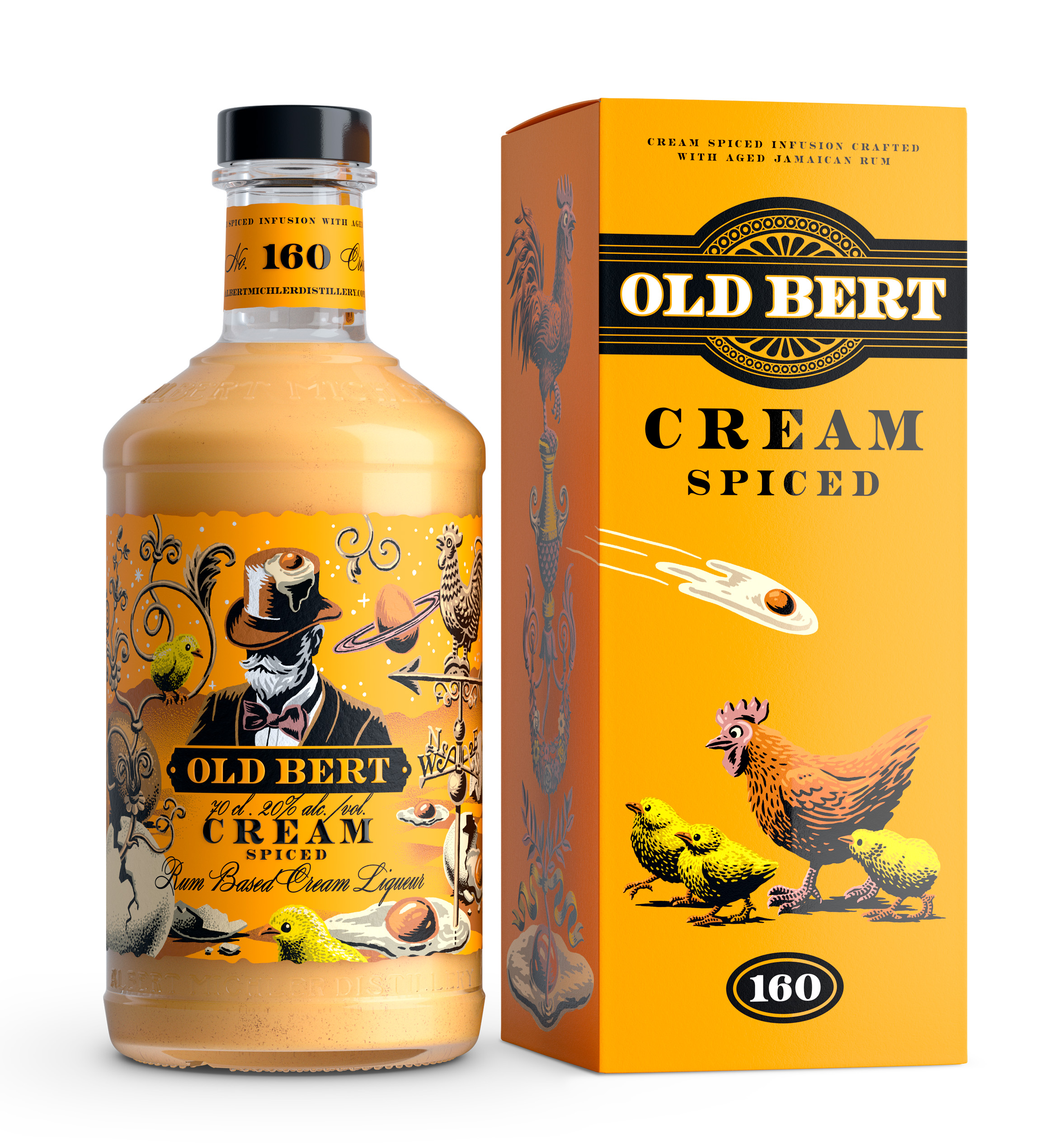 Michlers Old Bert Cream Spiced Liqueur 0,7L -GB-