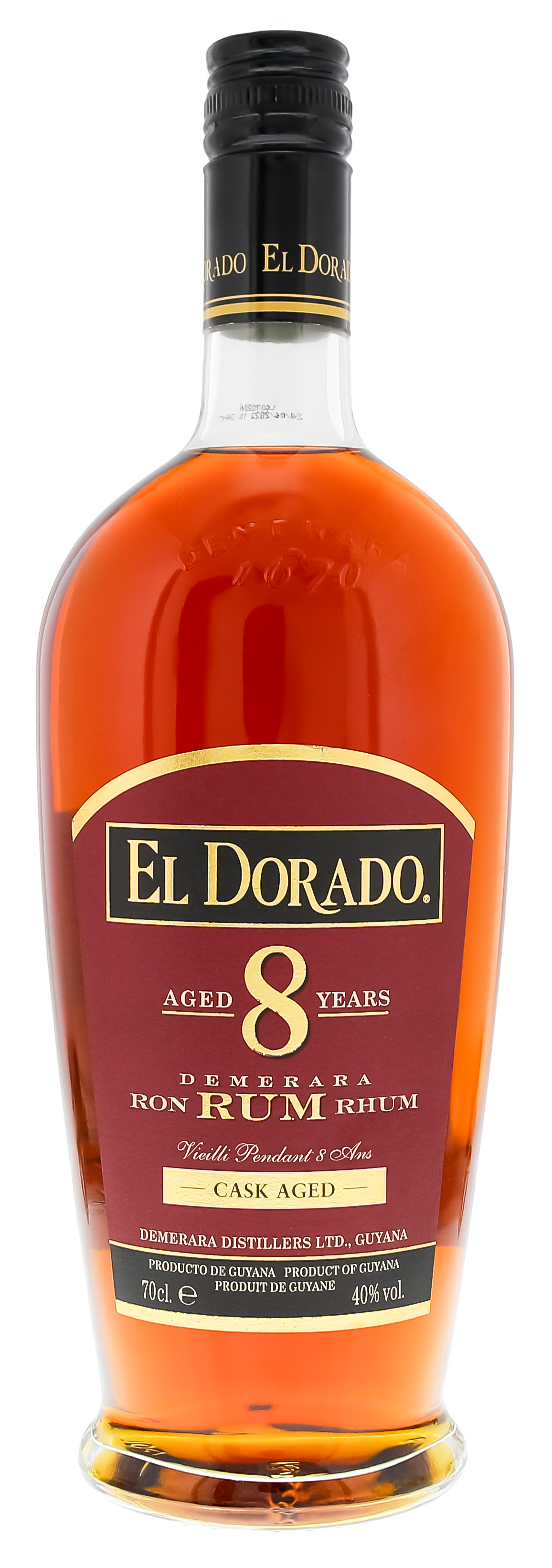 El Dorado Rum 8YO 0,7L
