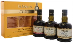 El Dorado Rum Collection Giftset (12YO/15YO/21YO) 3×0,35L