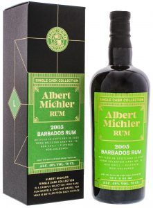 Albert Michler Single Cask Collection Rum Barbados 2005/2020 0,7L