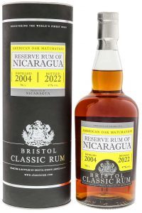 Bristol Reserve Rum of Nicaragua 2004/2022 0,7L