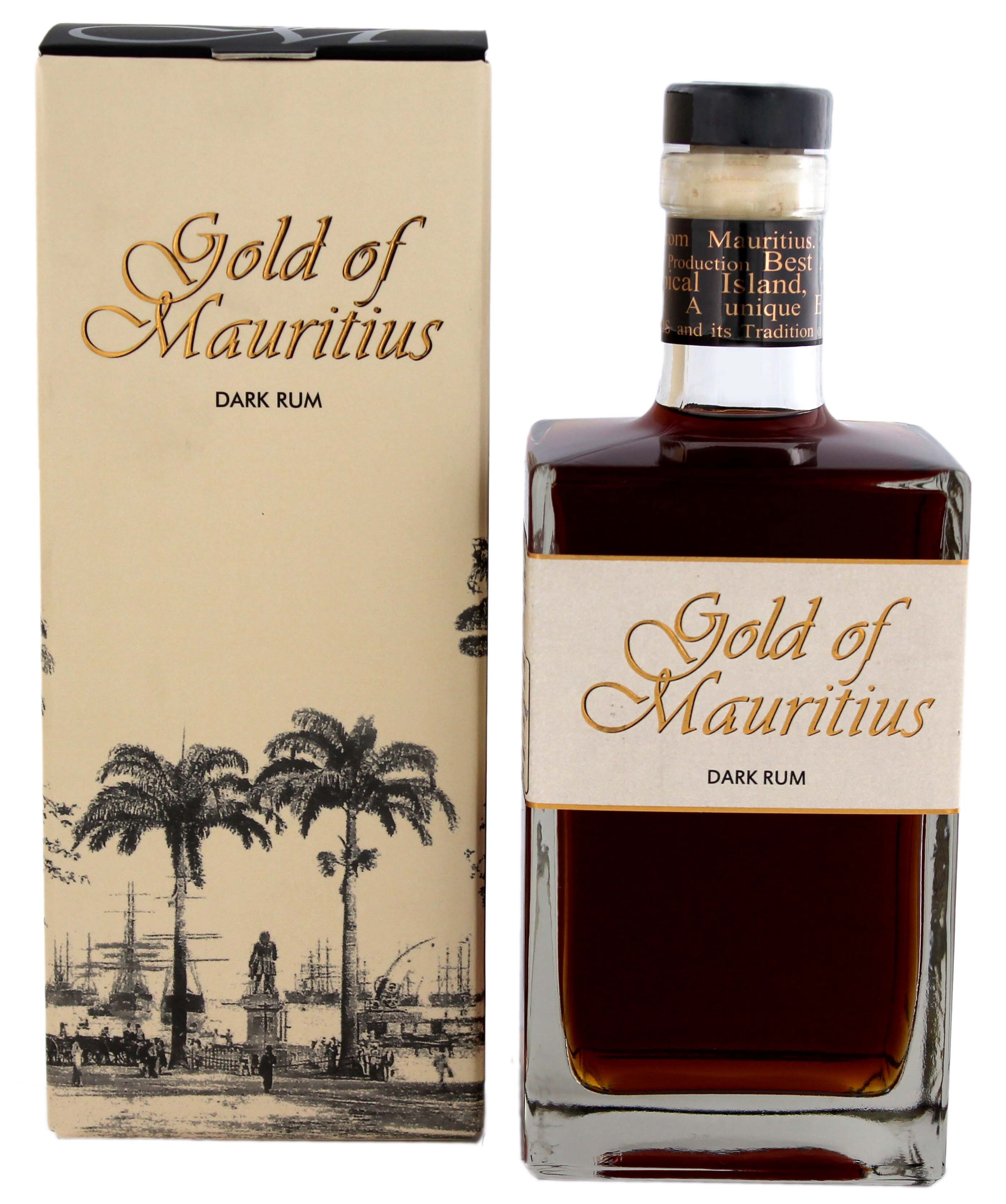 Gold of Mauritius Dark Rum 0,7L