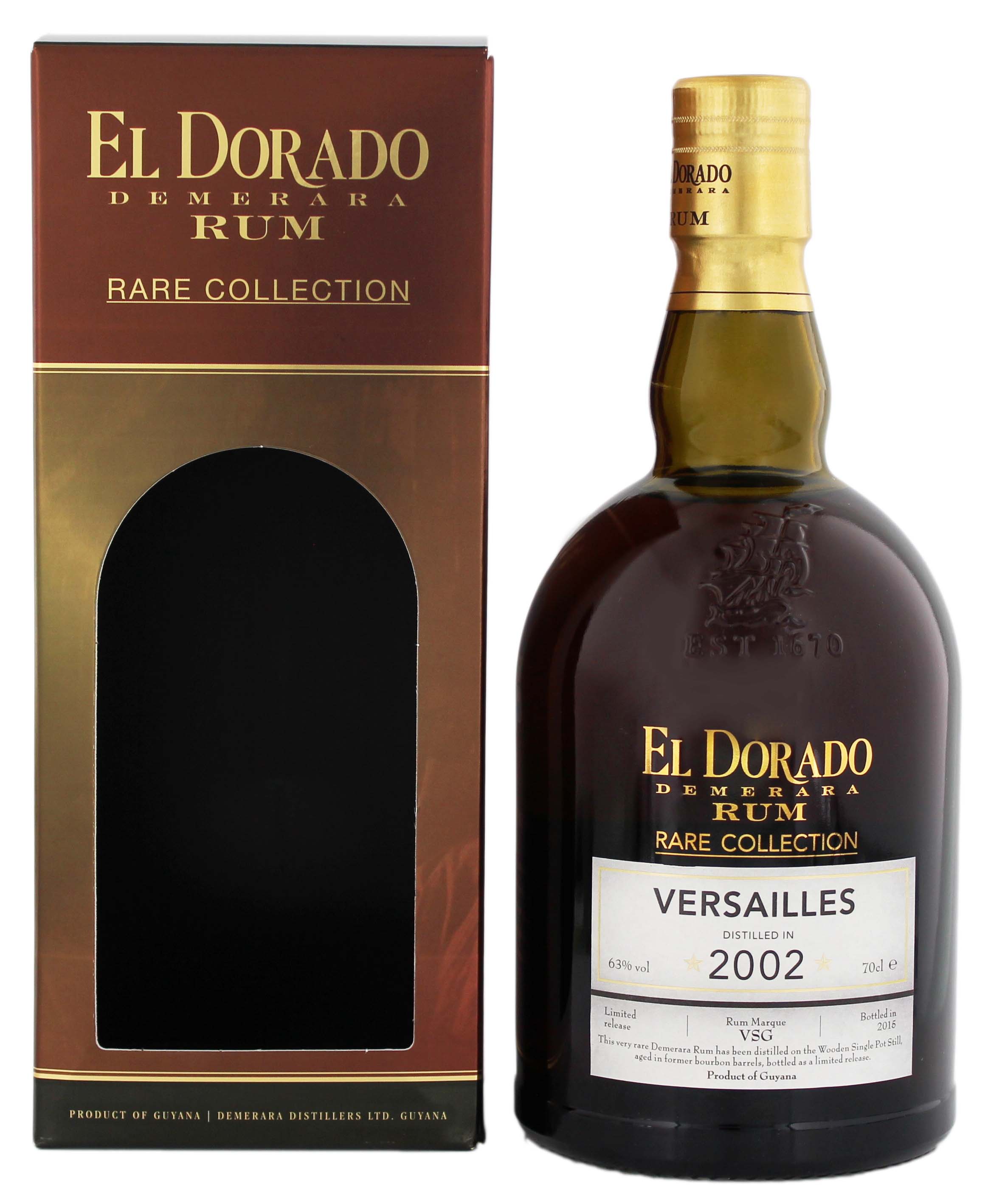 El Dorado Rum Versailles 2002/2015 Rare Collection 0,7L