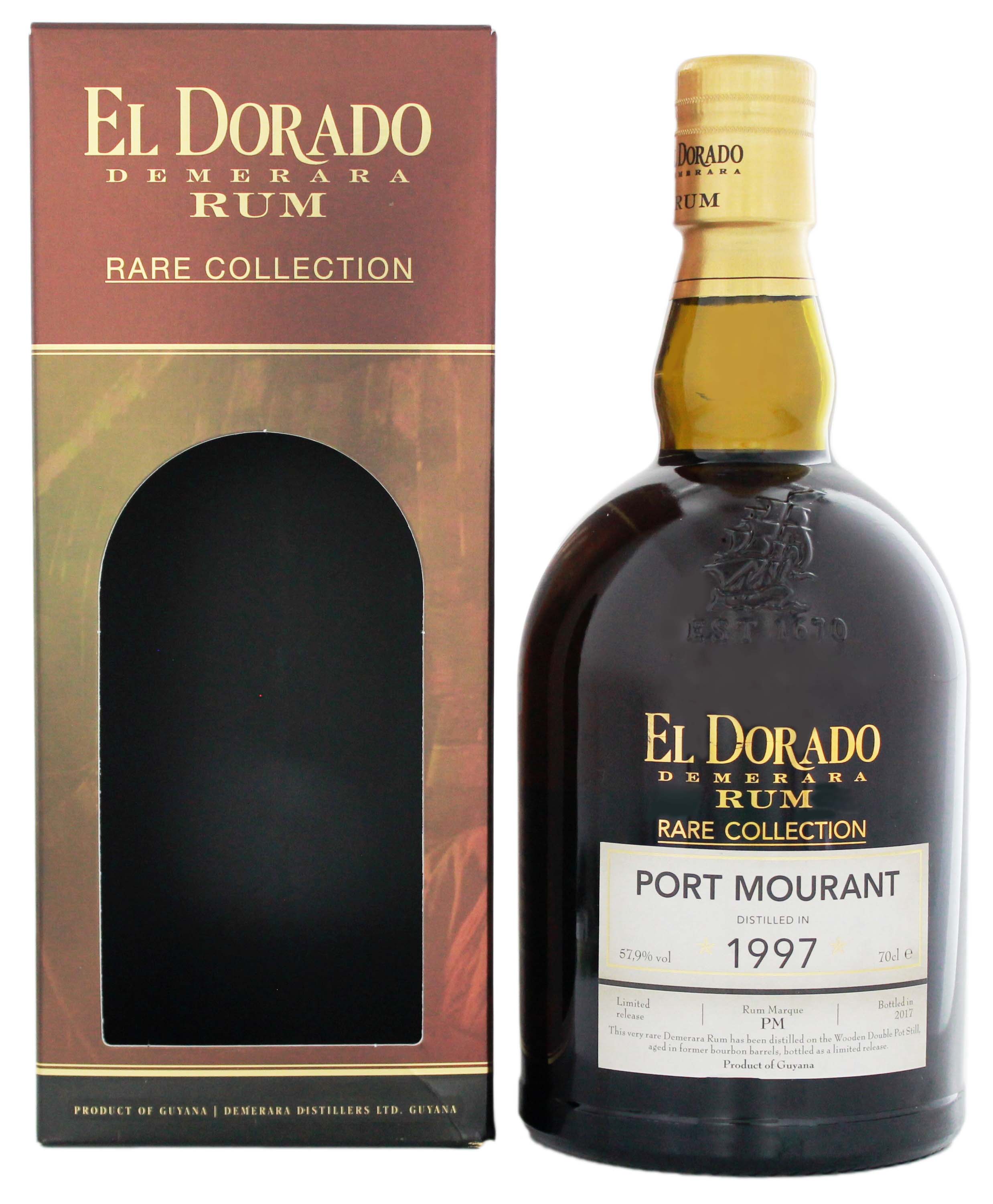 El Dorado Rum Port Mourant 1997/2017 Rare Collection 0,7L