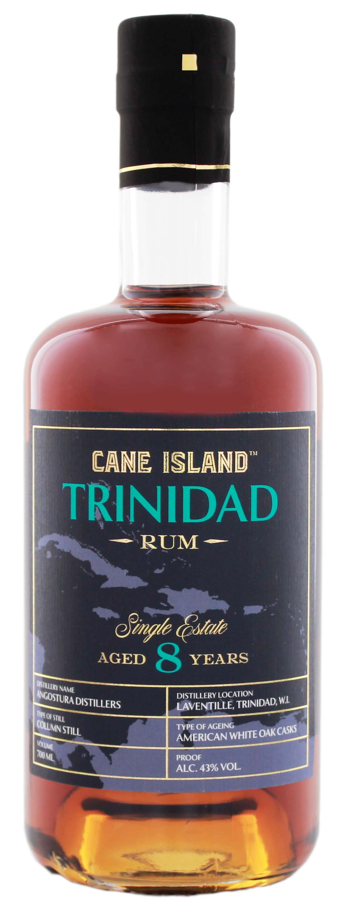 Cane Island Trinidad Single Estate Rum 8YO 0,7L