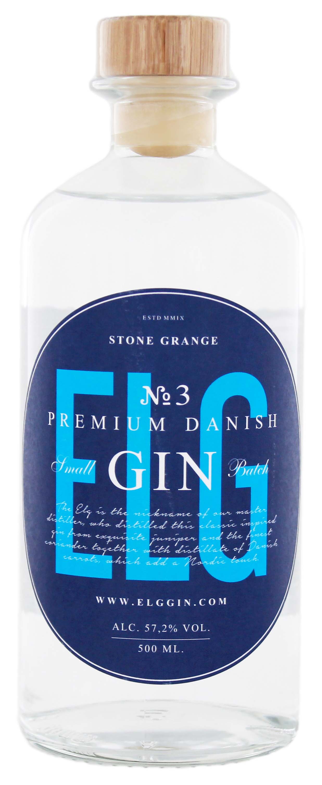 Elg No. 3 Gin Navy Strength 0,5L