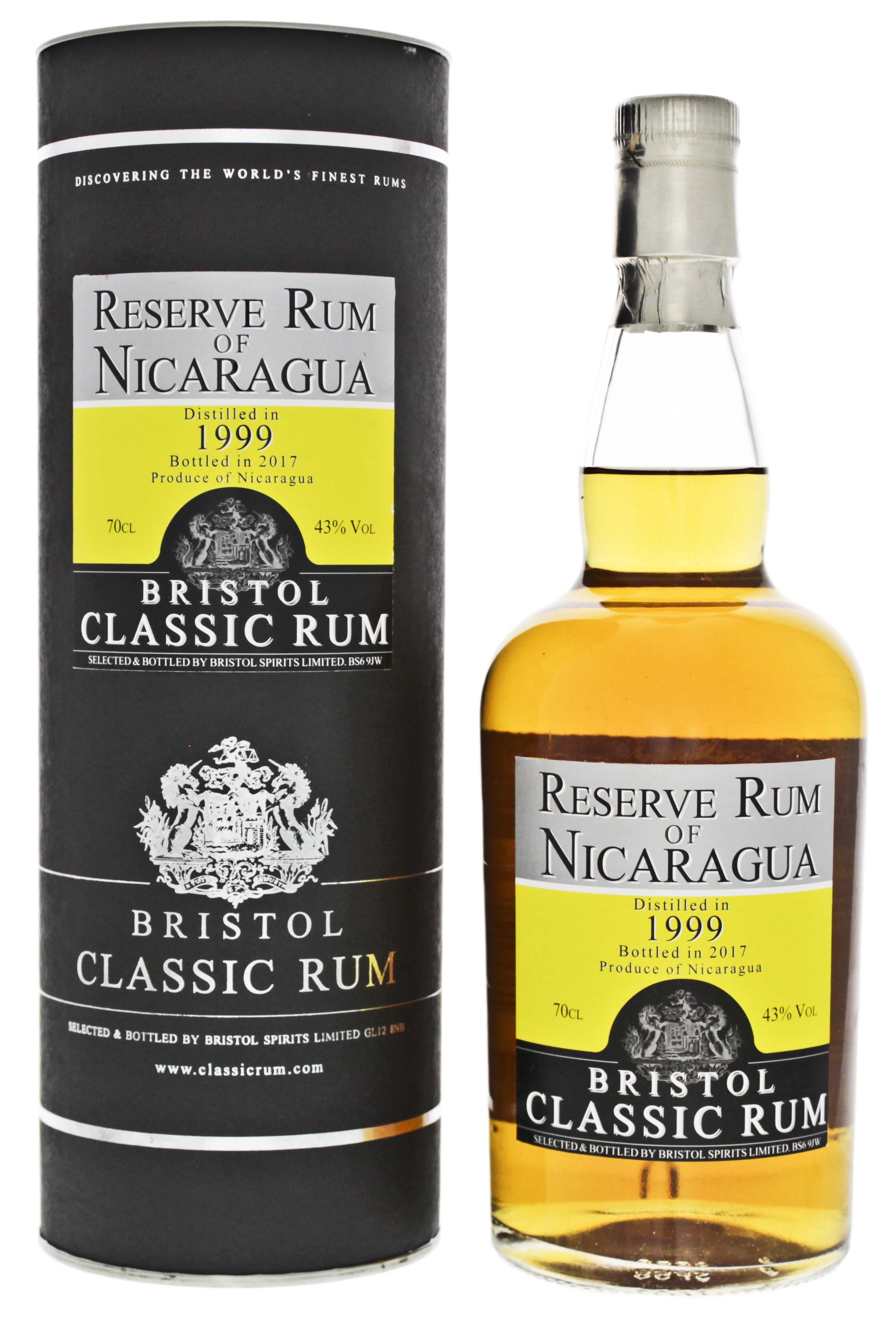 Bristol Reserve Rum of Nicaragua 1999/2017 0,7L