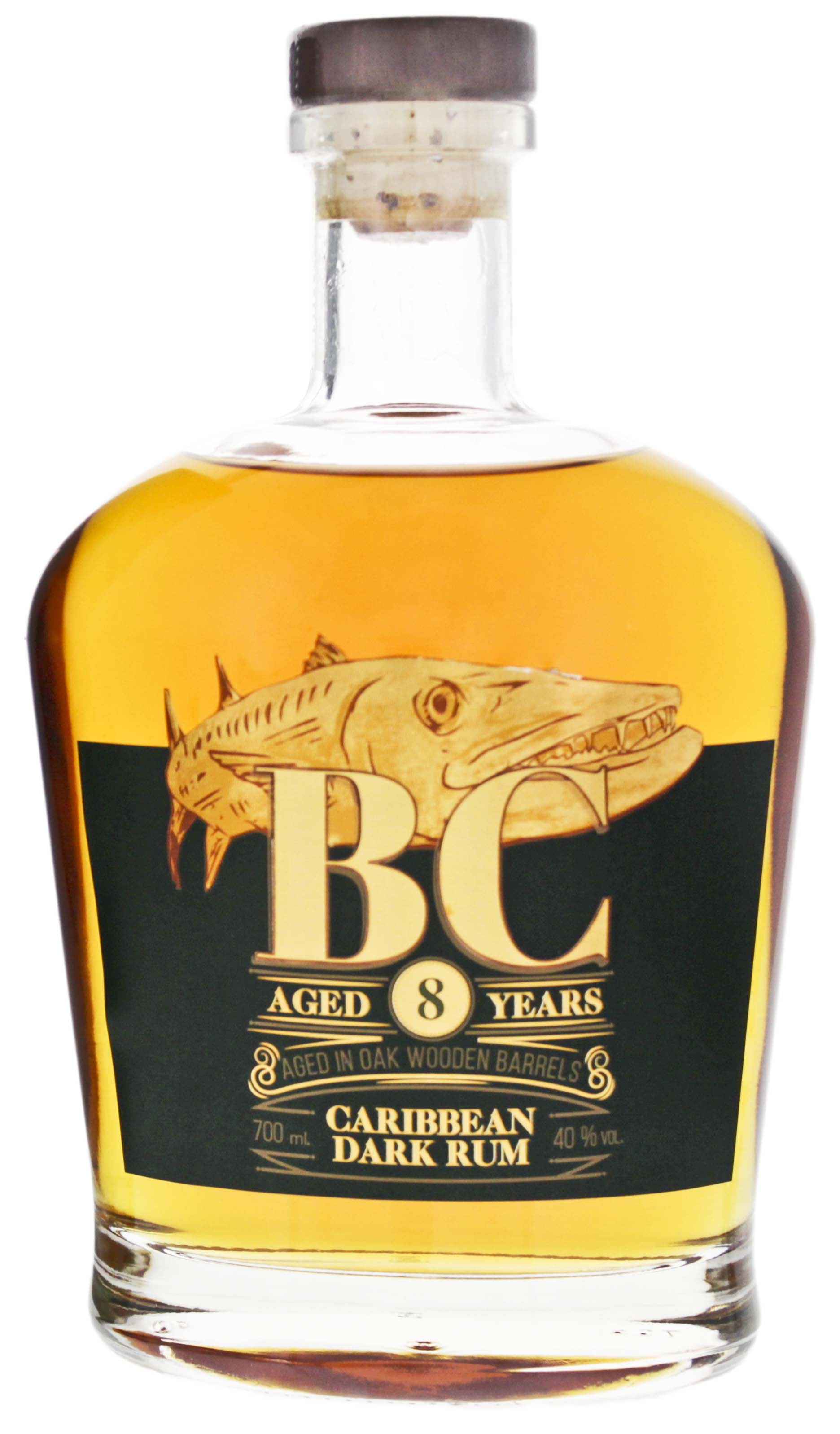 BC Reserve Collection Caribbean Dark Rum 8YO 0,7L