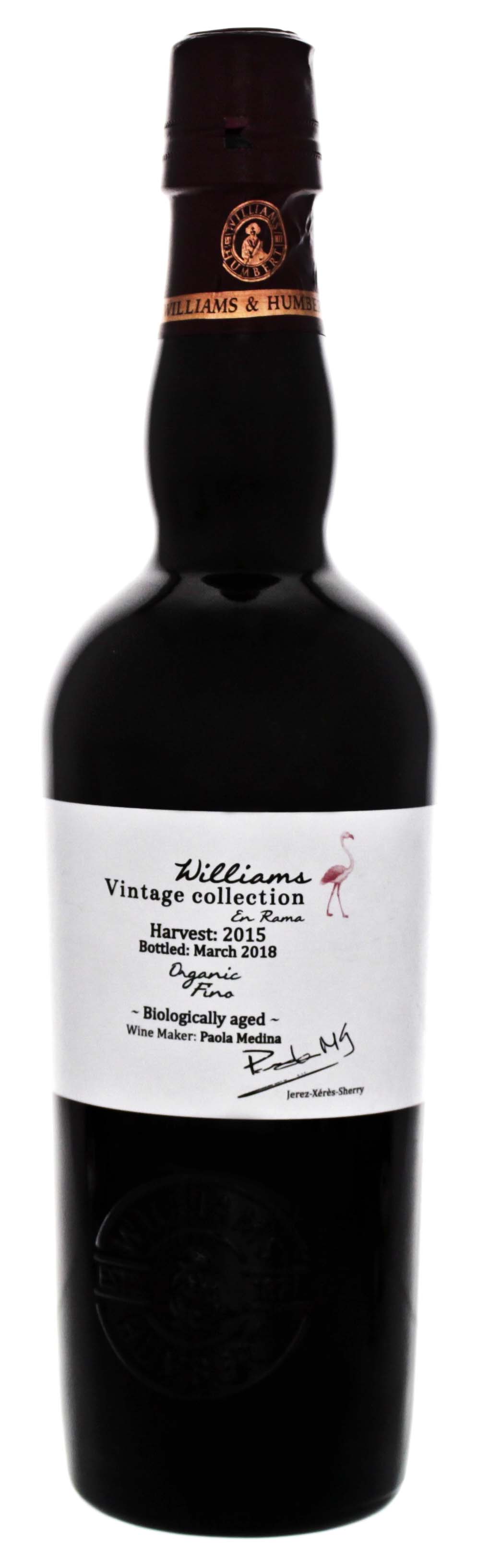 Williams Vintage Collection Fino En Rama 2015 0,5L