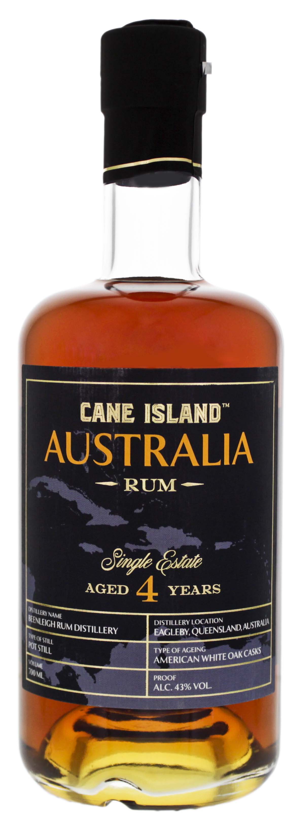 Cane Island Australia Single Estate Rum 4YO 0,7L