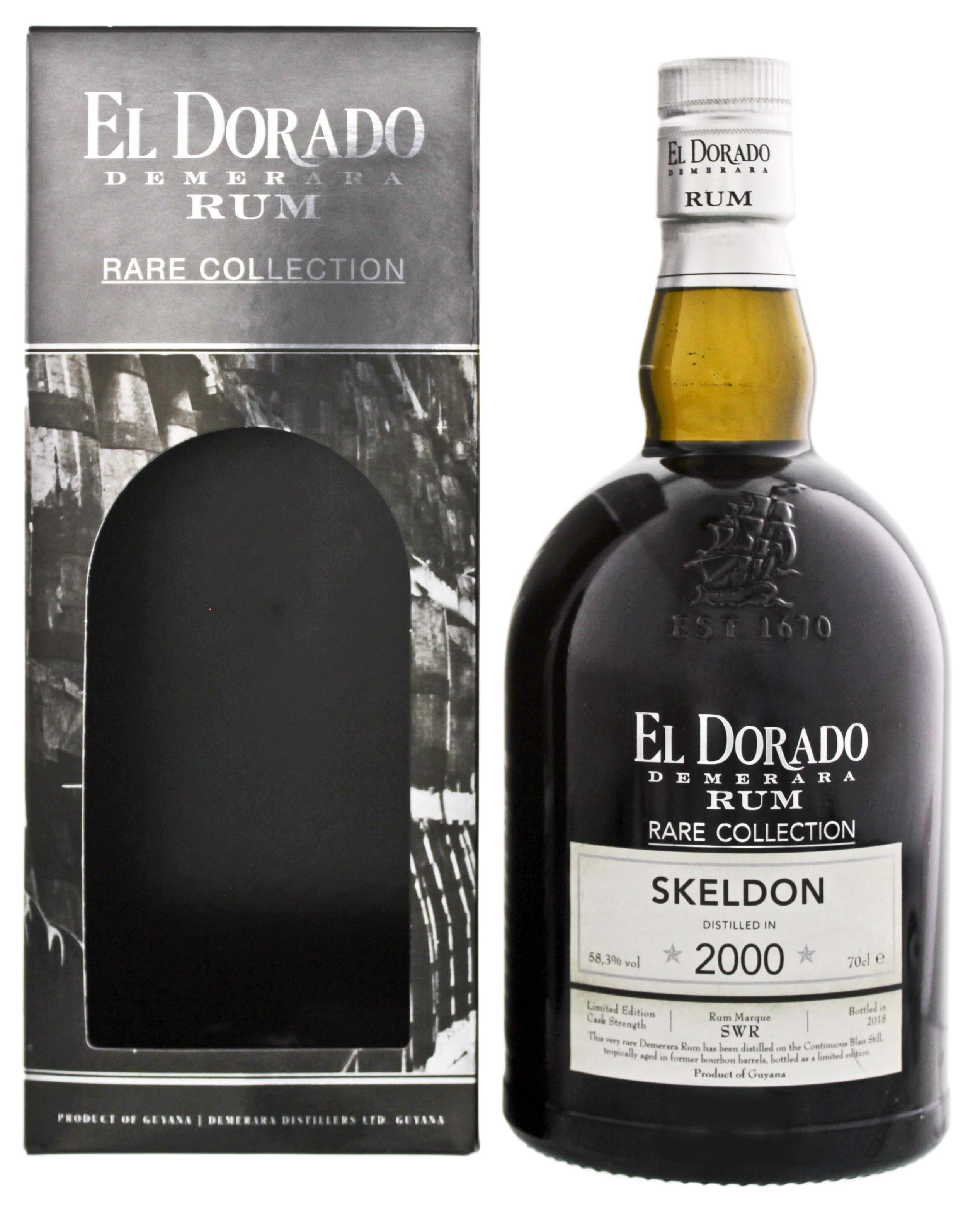 El Dorado Rum Skeldon 2000/2018 Rare Collection Cask Strength 0,7L
