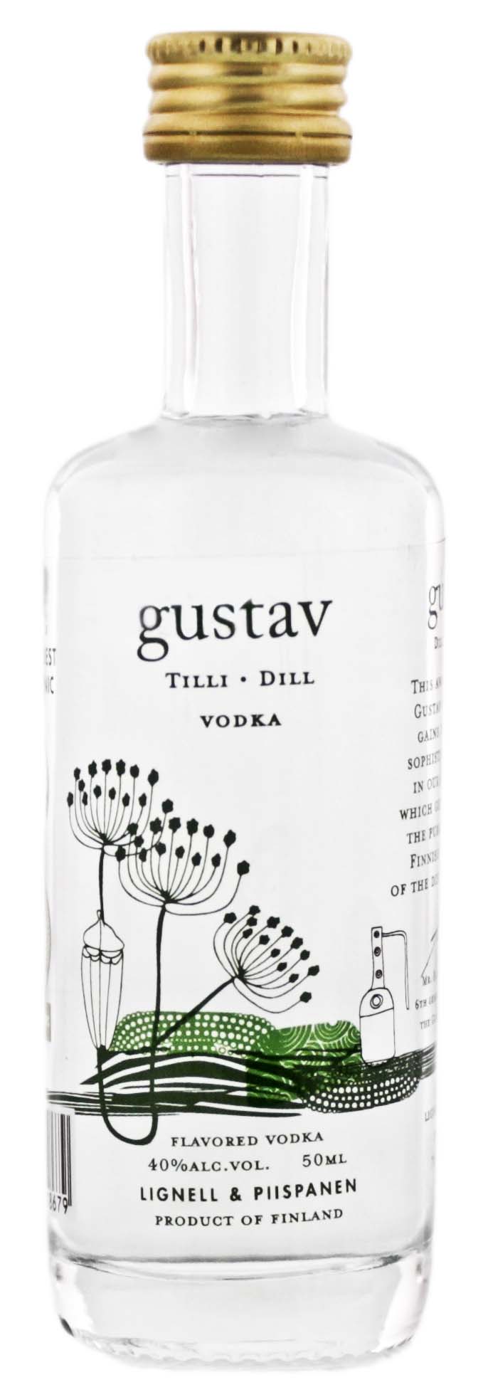 Gustav Tilli/Dill Vodka Miniatures 0,05L