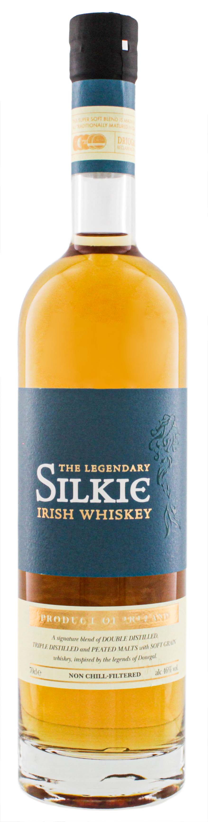 The Legendary Silkie Blended Irish Whiskey Non Chill Filtered 0,7L