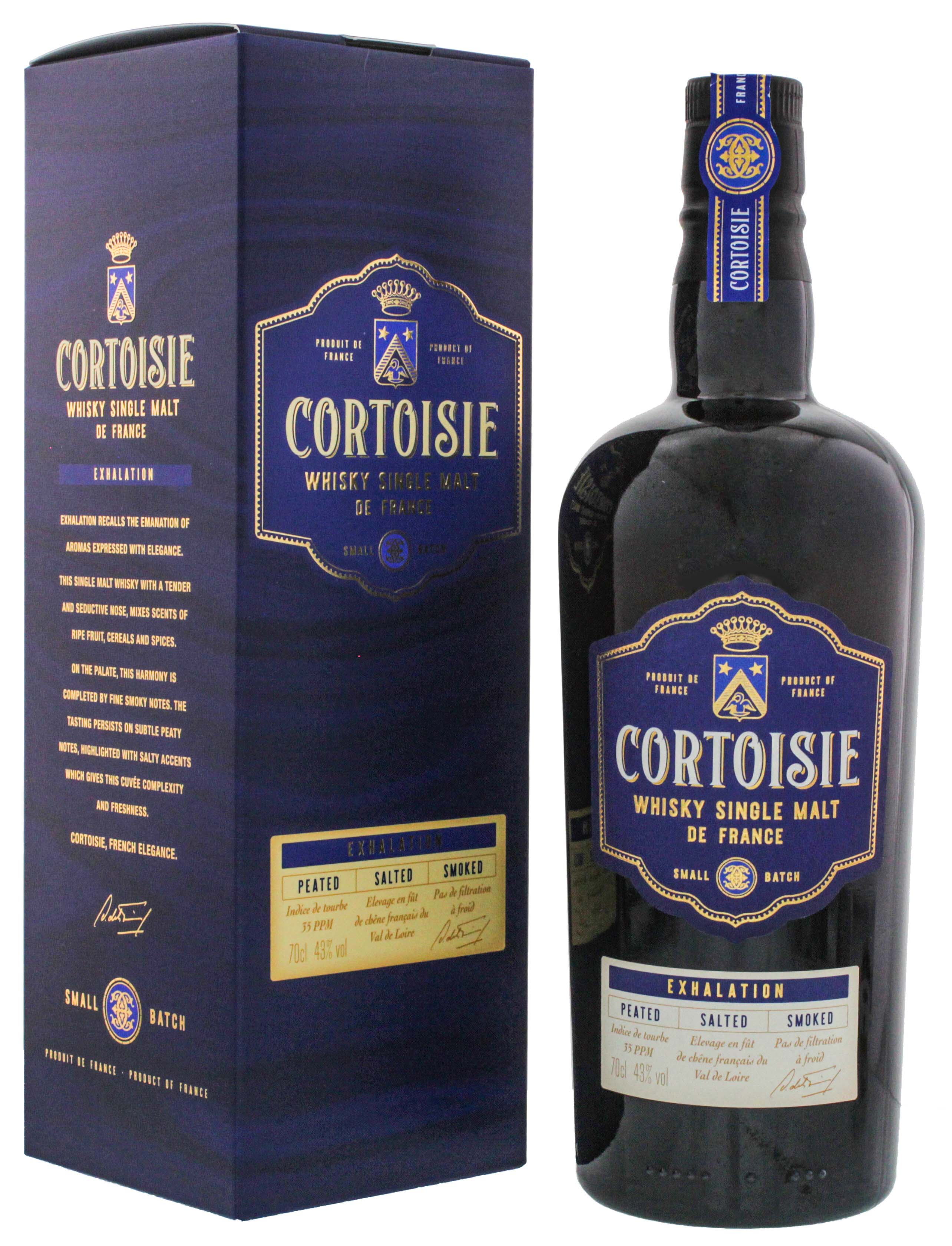 Cortoisie Whisky Single Malt de France 0,7L